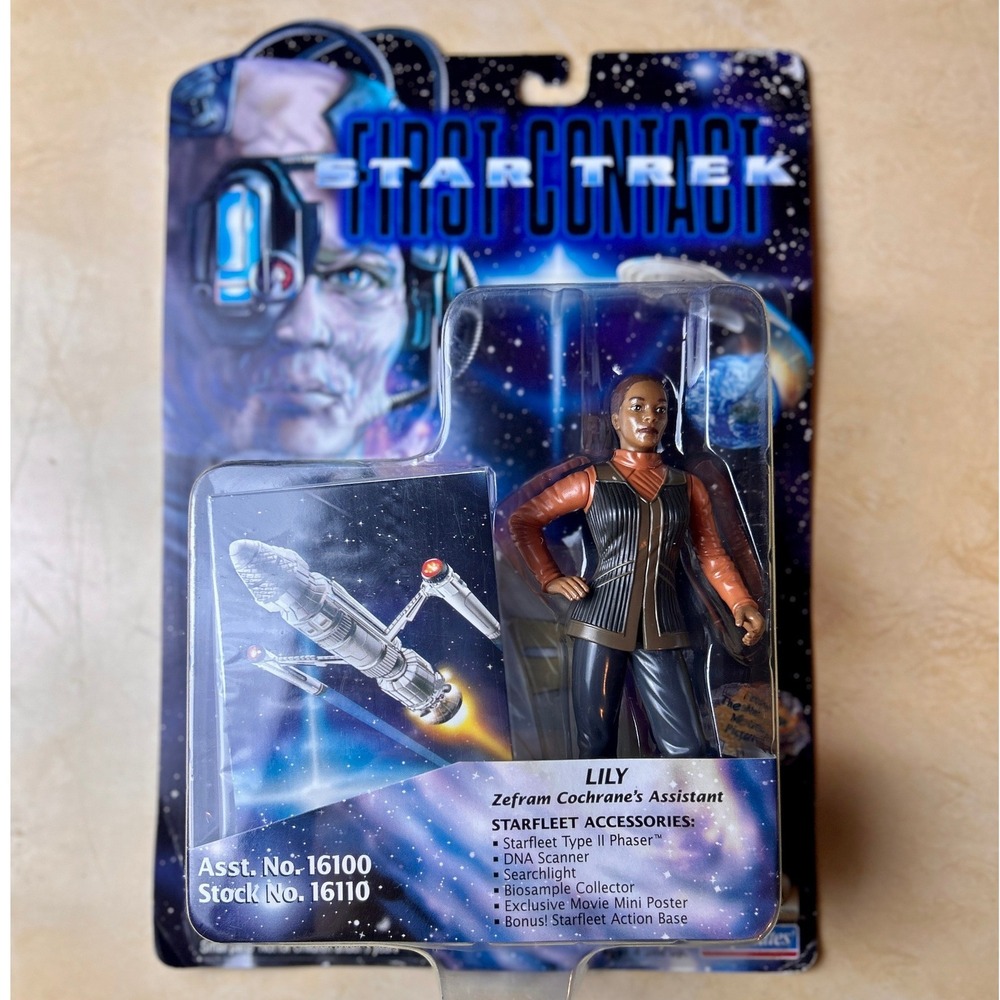 Playmates‎ Star Trek First Contact Lily Action Figure 5in Brown 1996 16110